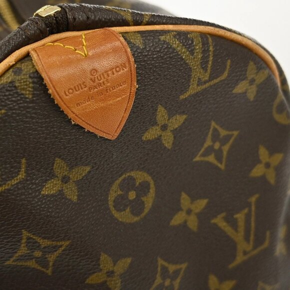 LOUIS VUITTON MONOGRAM SPEEDY 40 DUFFLE HANDBAG M41522 VI882 YQ00243 - Picture 7 of 11